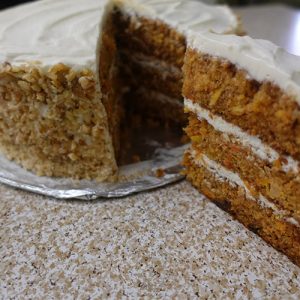 Carrot Cake Sliced