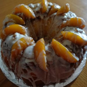 Peach Cobbler Pound Cake