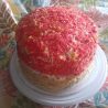 Strawberry Crunch Cake